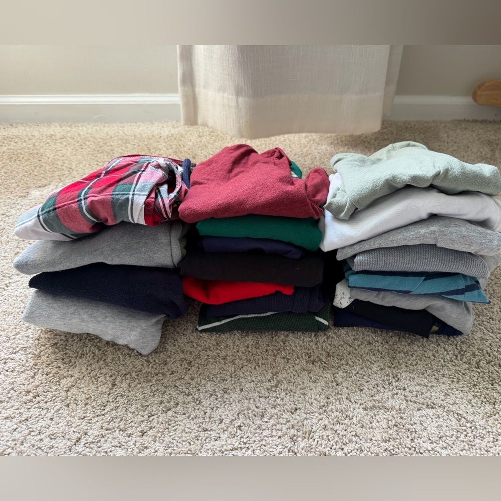 Assortment of 3T long sleeved shirts